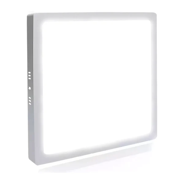 Plafon PVC Branco 25W Sobrep Quadrado 6K - Image 3