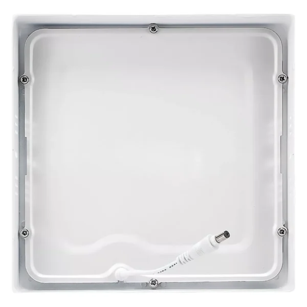 Plafon PVC Branco 25W Sobrep Quadrado 6K - Image 5